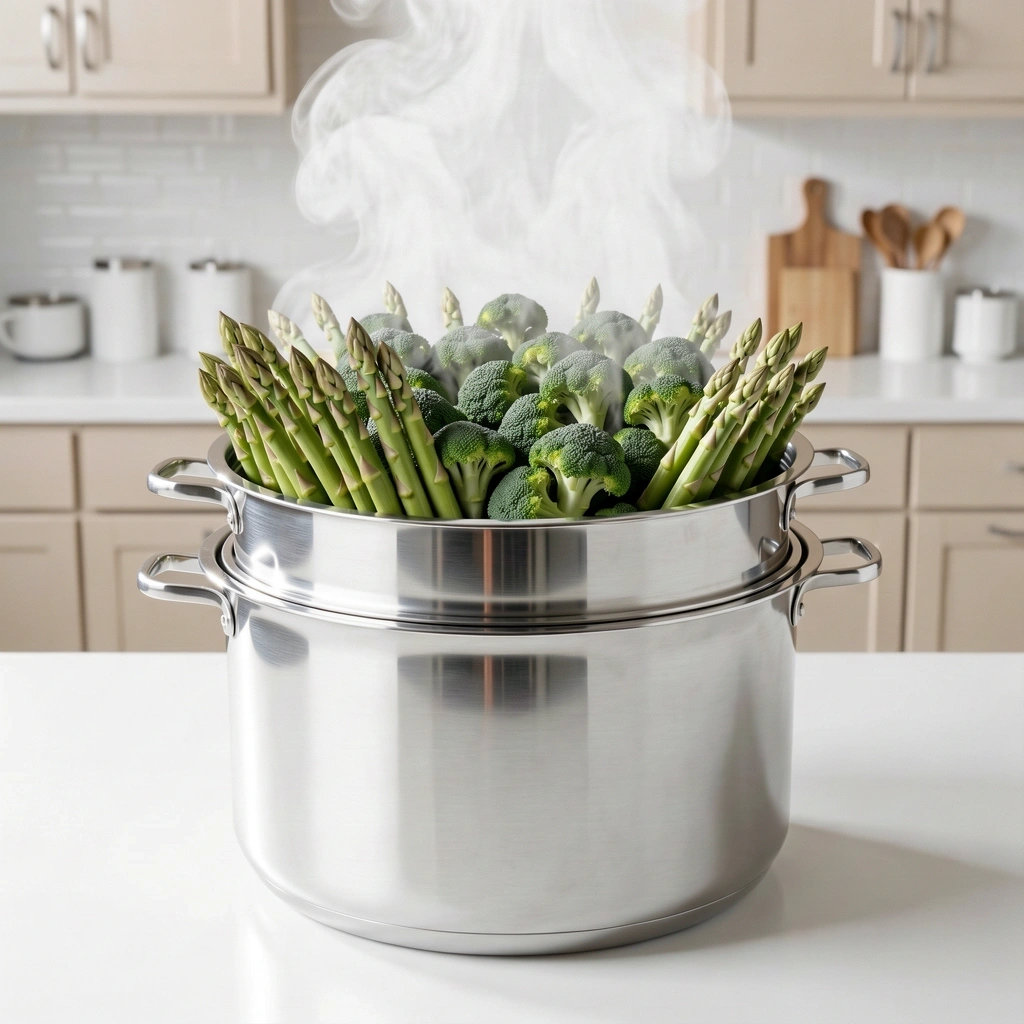 Gotowanie na parze warzyw